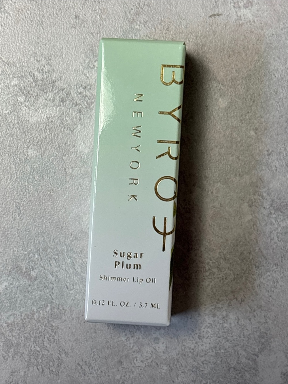 BYROE Sugar Plum Shimmer Lip Oil 3.7 mL – Vegan Hydrating Gloss – New In Box - Picture 2 of 6